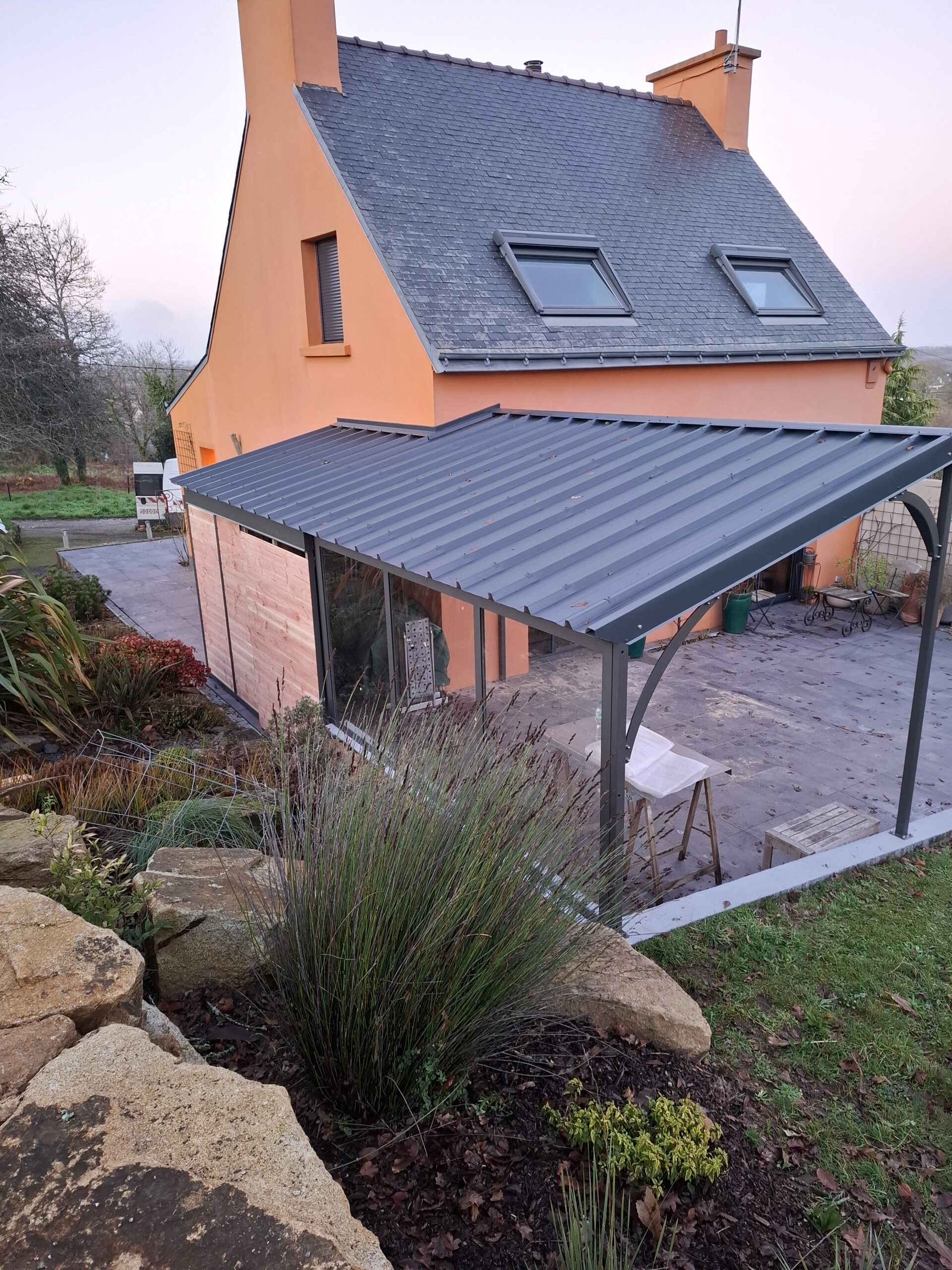 auvent / veranda de terrasse