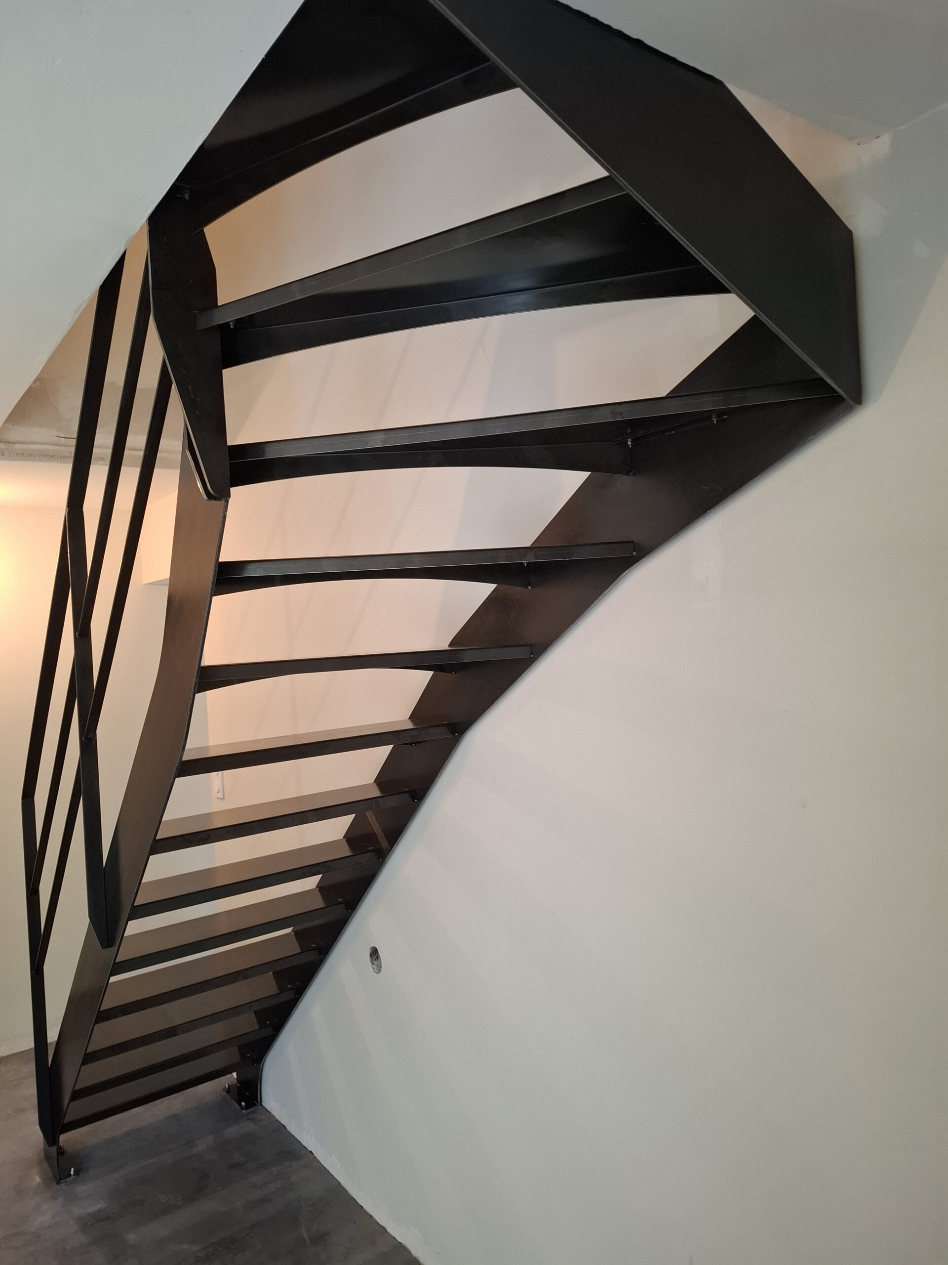 Escalier métallique